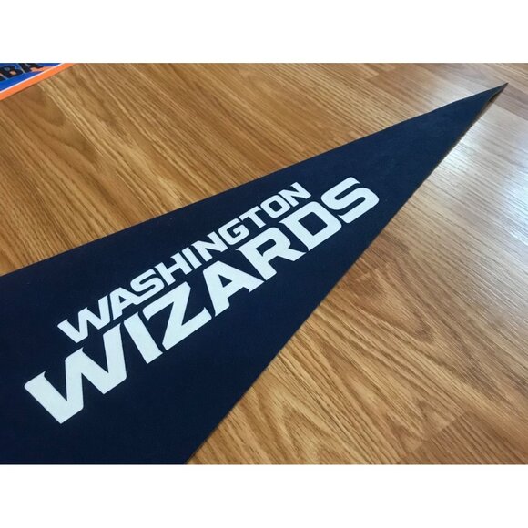 Washington Wizards NBA WinCraft Pennant Banner 2012 Basketball 12 X 30" - Picture 3 of 5